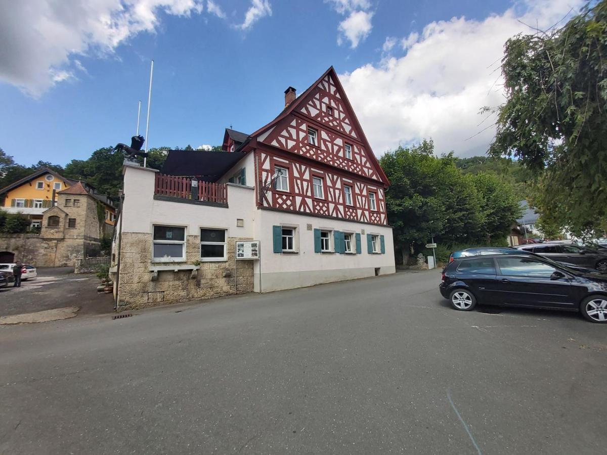 Schwarze Adler Hotel Streitberg Exterior foto